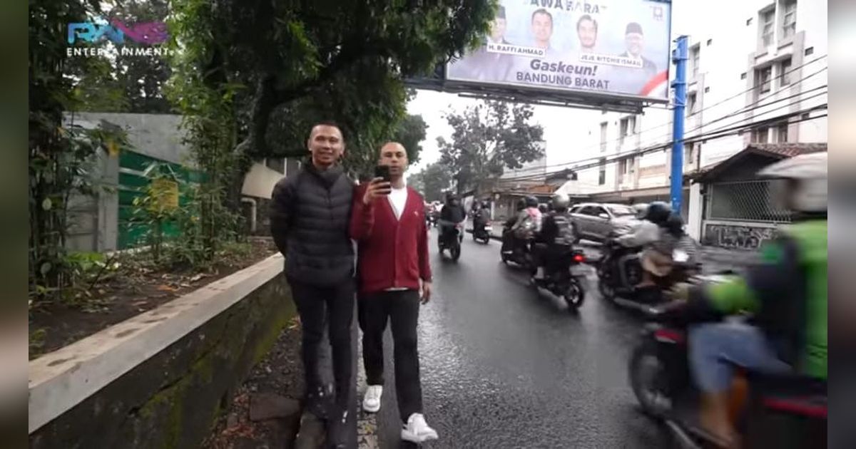 Keliling Bandung Bernostalgia, Raffi Ahmad Sampai Promosikan Adik Ipar Sebagai Calon Bupati Bandung Barat