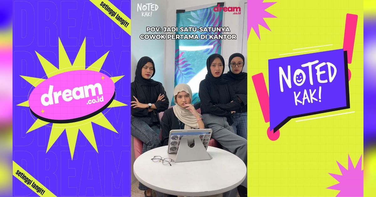 Noted Kak! POV Jadi Cowok Satu-satunya di Kantor