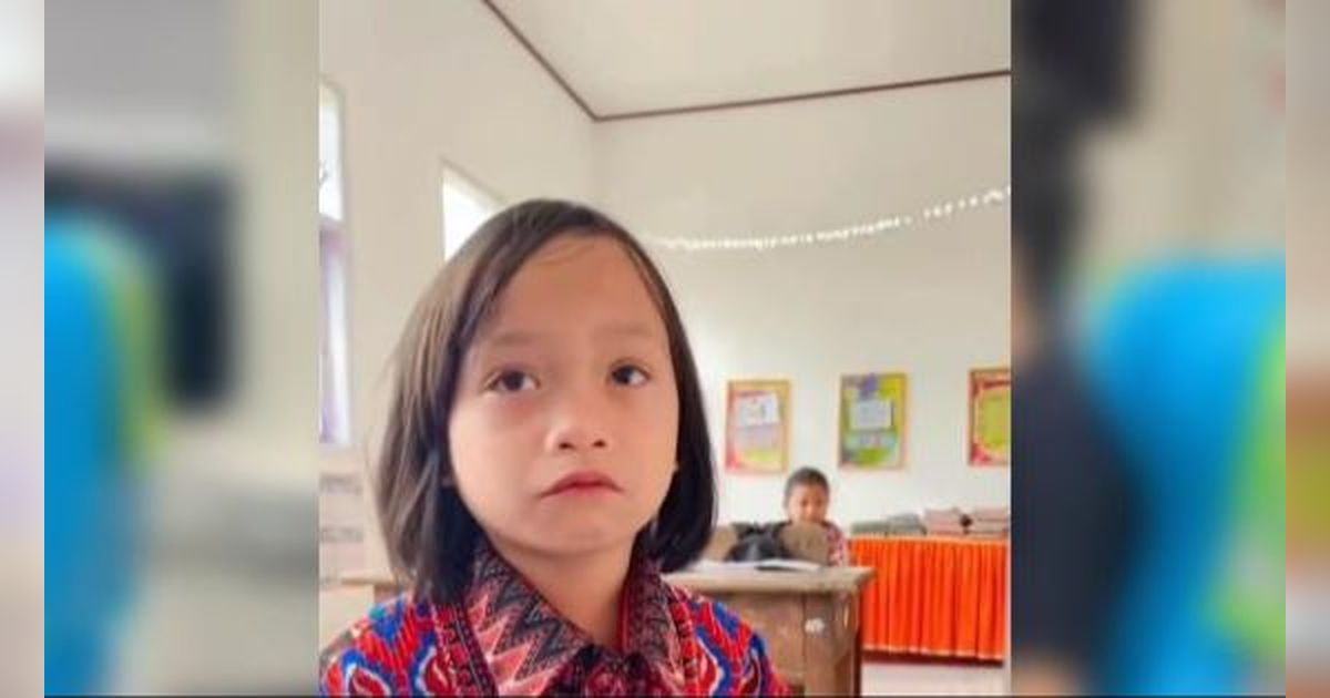 Menghadap Bu Guru Sambil Nangis, Siswi SD Curhat Teringat Ibunya yang Meninggal: Kelas Satu Selalu Diantar Mama, Sekarang...
