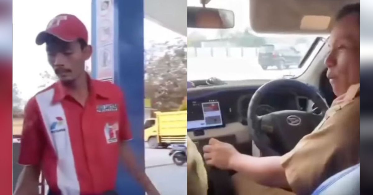 Pegawai PNS Beli Bensin Cuma Rp10 Ribu Berujung Berikan Klarifikasi