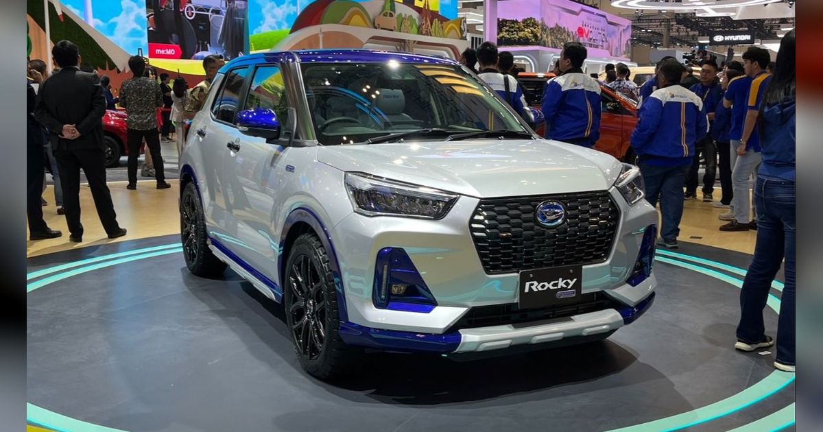 Daihatsu Rocky Hybrid Mejeng di GIIAS 2024, Masih Belum Dijual