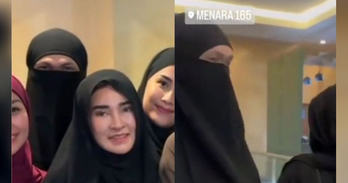Wanda Hara Dihujat Usai Diduga Ikut Kajian Sambil Kenakan Cadar