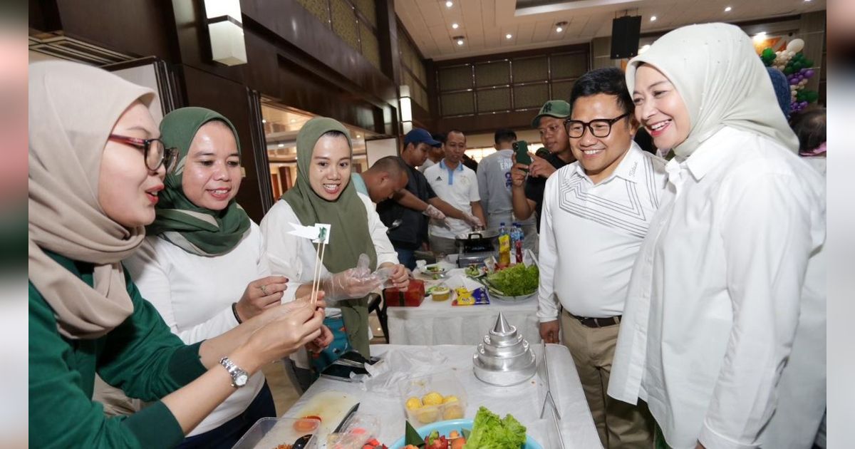 Jelang Harlah PKB, Perempuan Bangsa Gelar Lomba Masak dan Rias Tumpeng