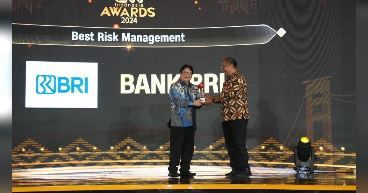 BRI Raih Penghargaan Best Risk Management di CNN Indonesia Awards