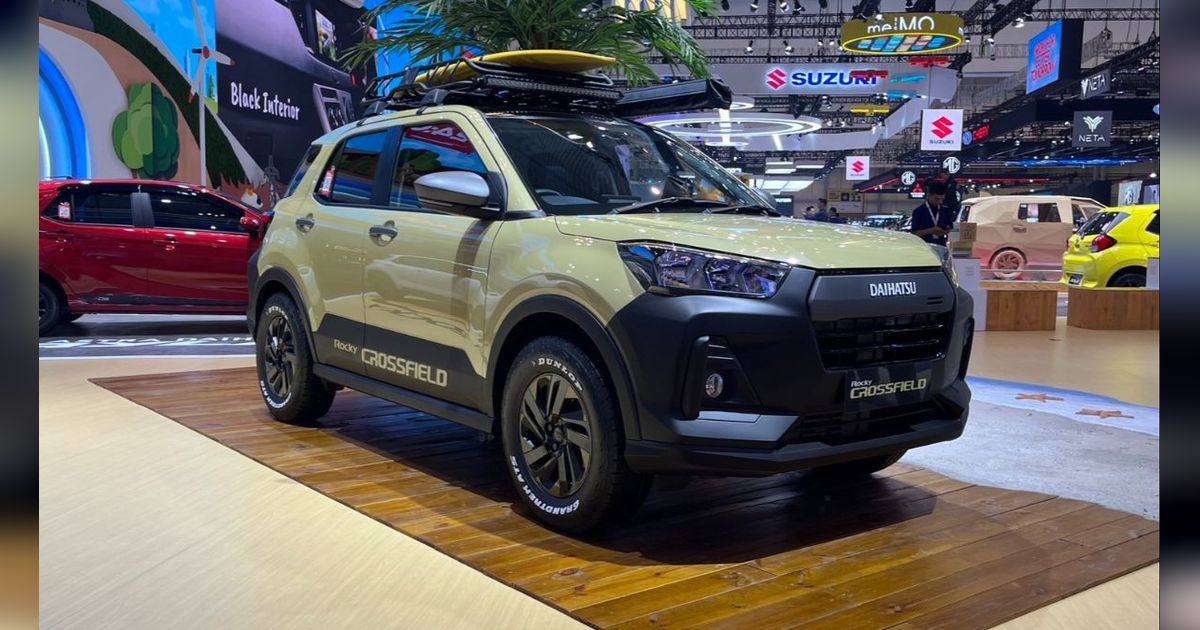 Daihatsu Pajang Rocky Crossfield di GIIAS 2024, Mobil Buat Yang Suka Berpetualang