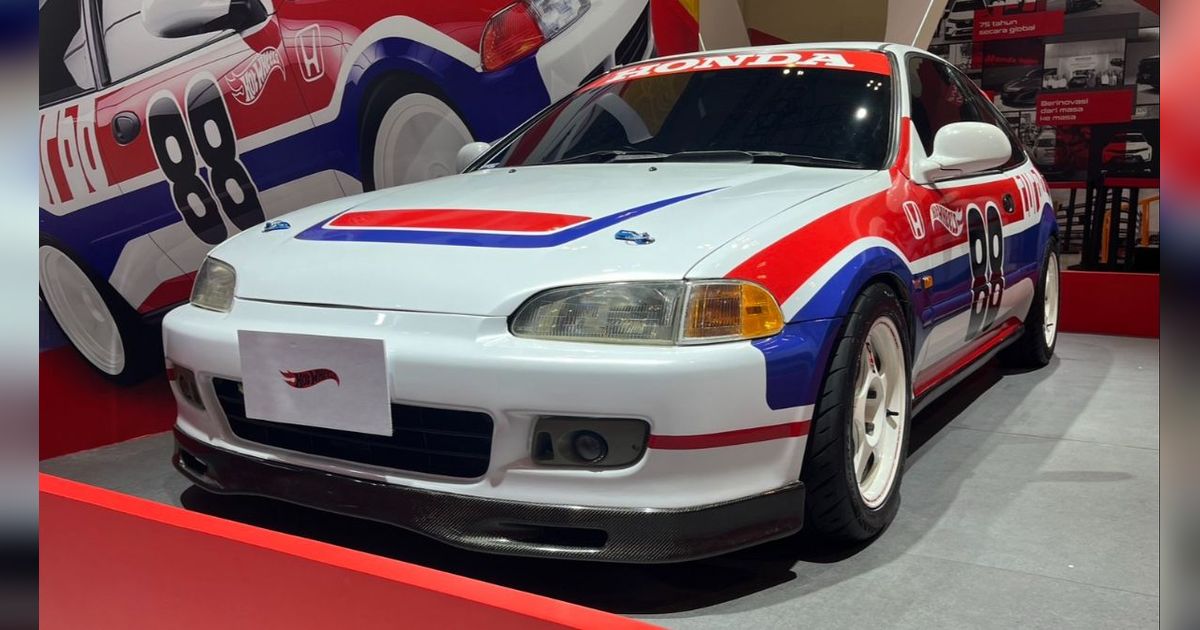 Kerjasama Honda X Hotwheels: Tawarkan Edisi Spesial Civic Estilo di GIIAS 2024