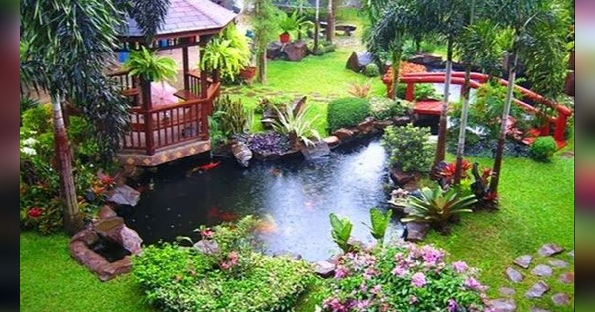 7 Desain Kolam Ikan di Dapur Berikan Nuansa Baru, Rumah Jadi Lebih Sejuk dan Estetik