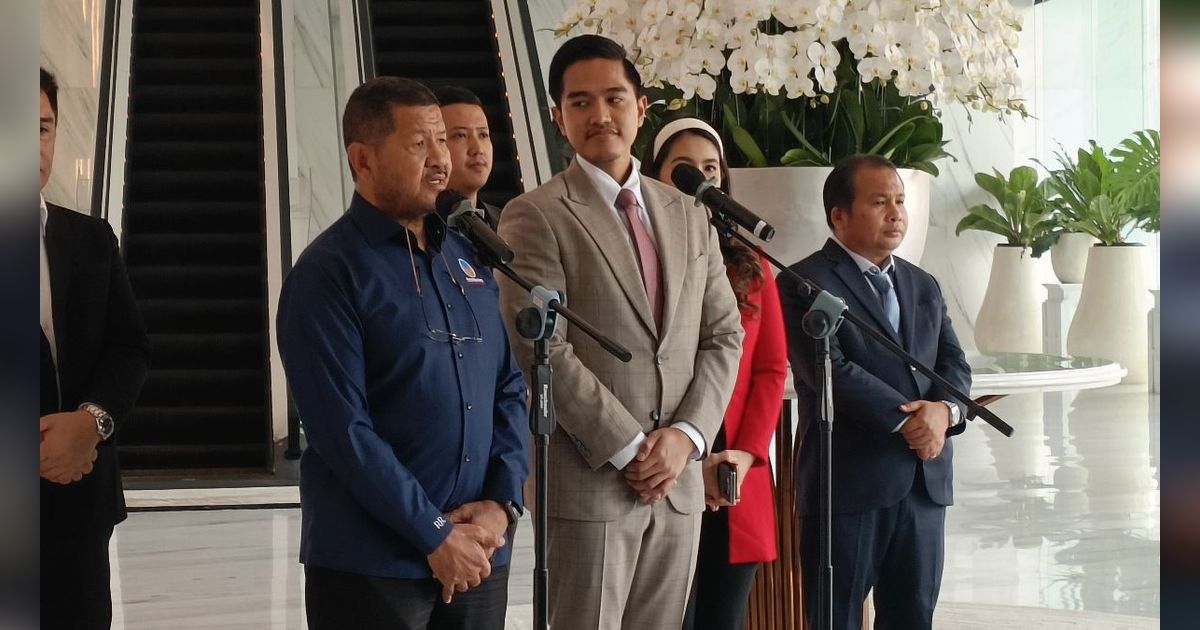 Bertemu Surya Paloh, Kaesang Ingin Berkolaborasi di Indonesia Timur dan Pulau Jawa