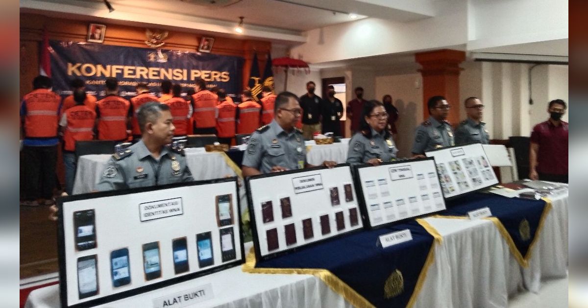 Pakai Visa Bisnis ke Bali, 10 WN China Malah Jualan Token Listrik hingga Pulsa Secara Ilegal