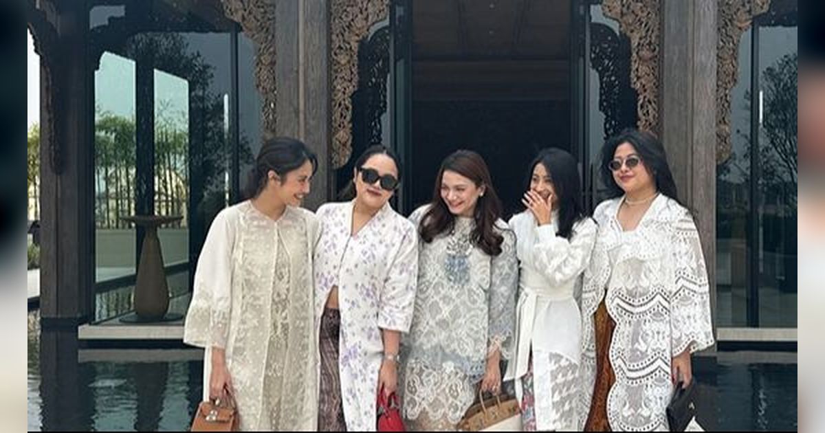 Adu Gaya Calon Bridesmaid di Siraman Aaliyah Massaid, Ada Cucu Megawati