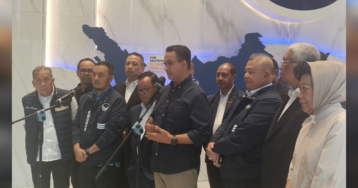 NasDem Resmi Usung Anies Jadi Cagub di Pilkada Jakarta 2024