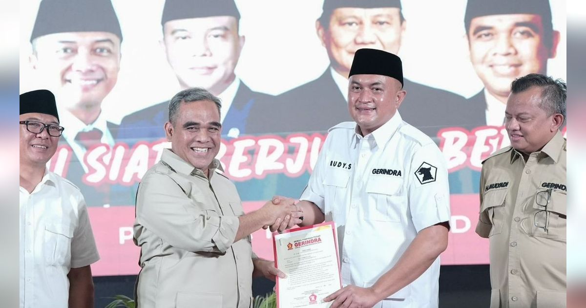 Gerindra Resmi Usung Rudy Susmanto Maju jadi Bakal Calon Bupati Bogor