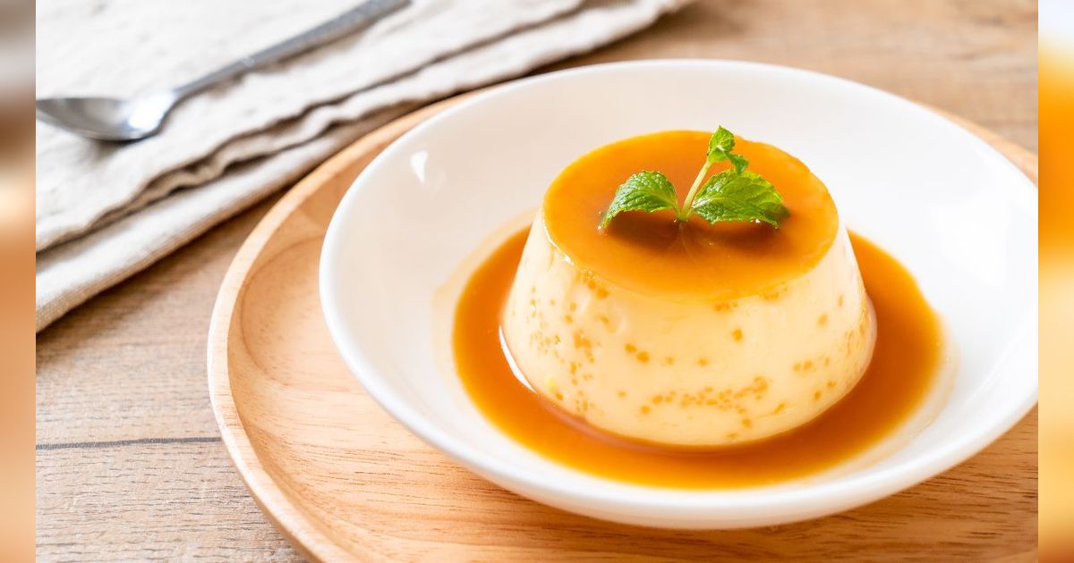 Sensasi Manis Legit Pudding Caramel Homemade Modal Hemat, Bikin Ketagihan!