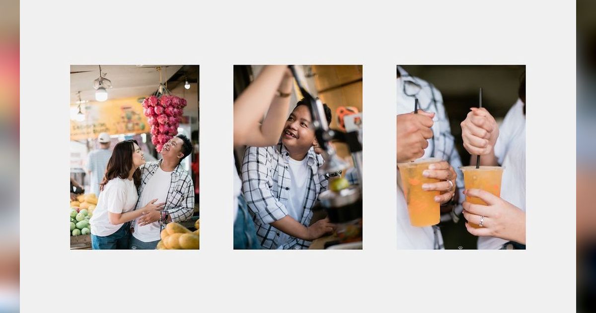 Konsep Foto Prewedding Unik Dustin dan Ditha, Sederhana tapi Berasa Romantisnya