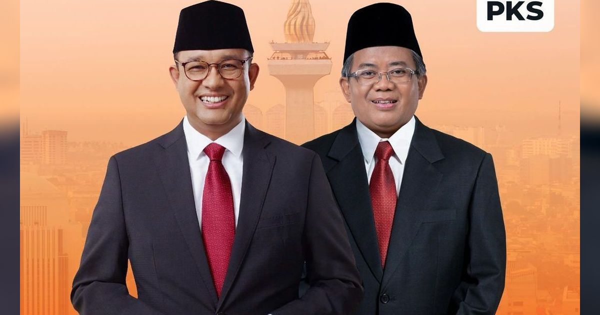 Didukung NasDem, PKS: Anies-Sohibul Sudah Bisa Berlayar di Pilkada Jakarta 2024