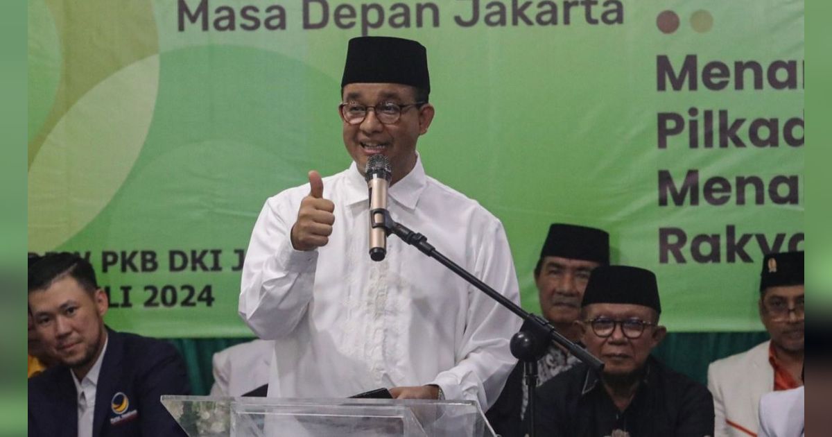 NasDem Usung Anies di Pilkada Jakarta, PKB: Kami Belum Memutuskan