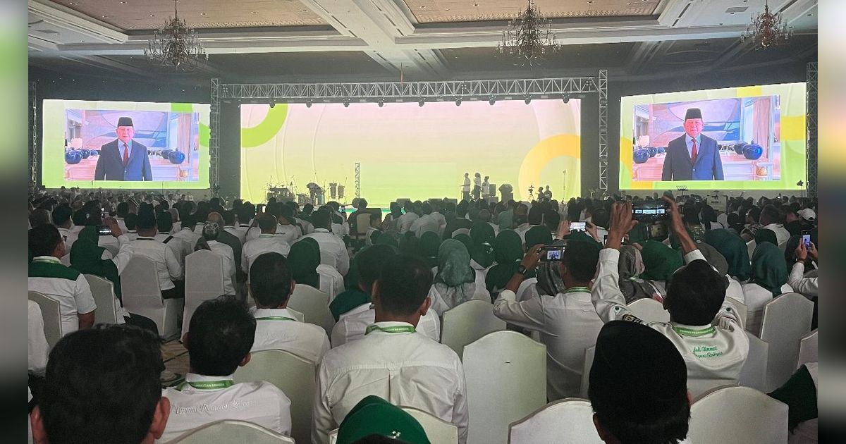 Prabowo Ucapkan Selamat Harlah Ke-26 PKB Lewat Video dari Luar Negeri