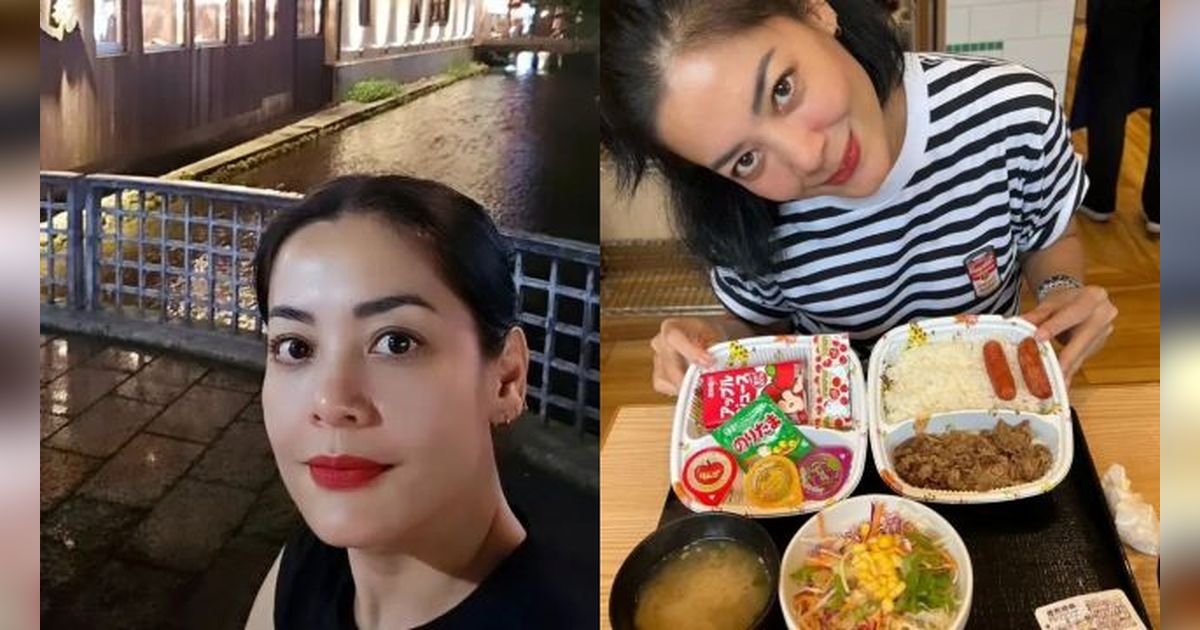 Liburan Seru Lulu Tobing di Jepang: Kulineran Asyik, Wajah Awet Muda jadi Sorotan!