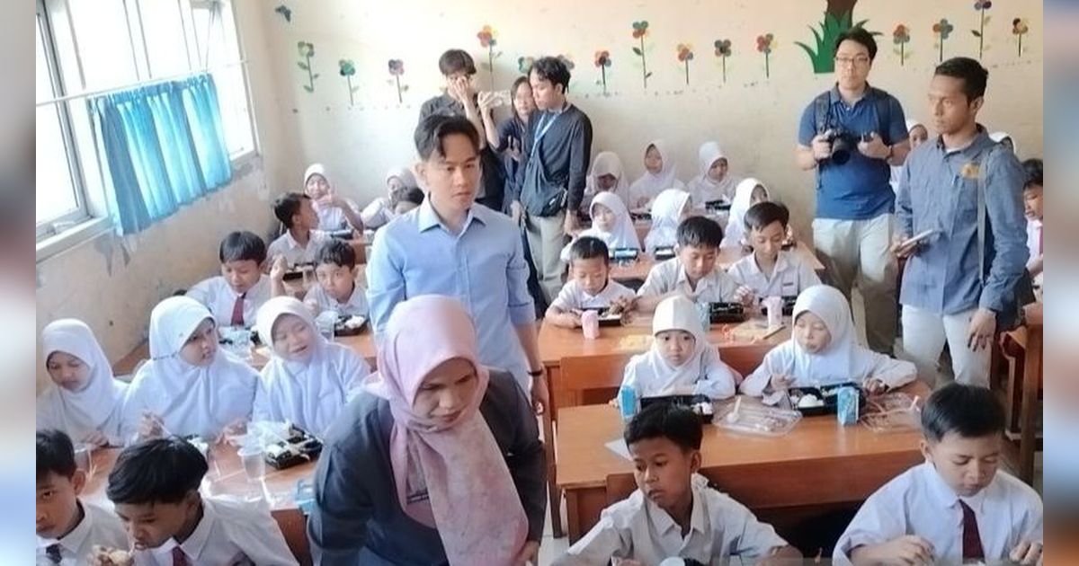 Gibran Mau Ujicoba Program Makan Bergizi Gratis di Solo, Disdik Jateng Bingung Tak Ada Komunikasi