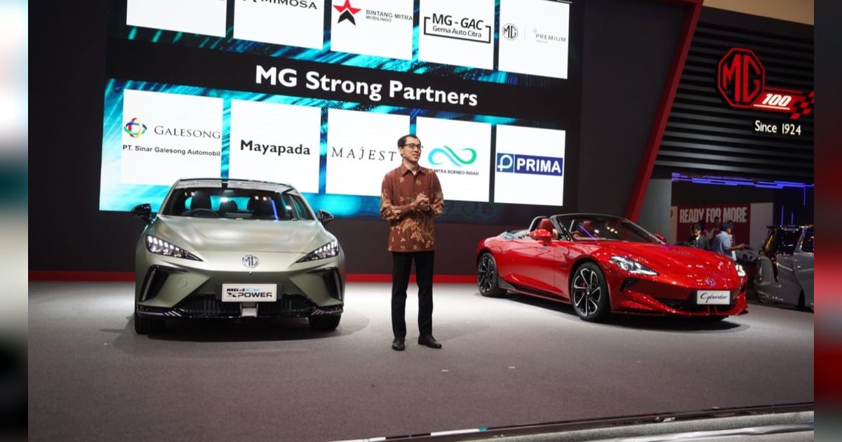 MG Cyberster EV Roadster Pertama di Dunia Resmi Diperkenalkan Di GIIAS 2024.