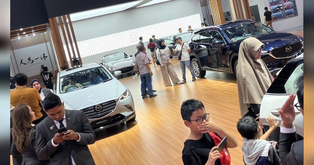 Alasannya adalah Mazda belum menghadirkan mobil listrik di GIIAS 2024.