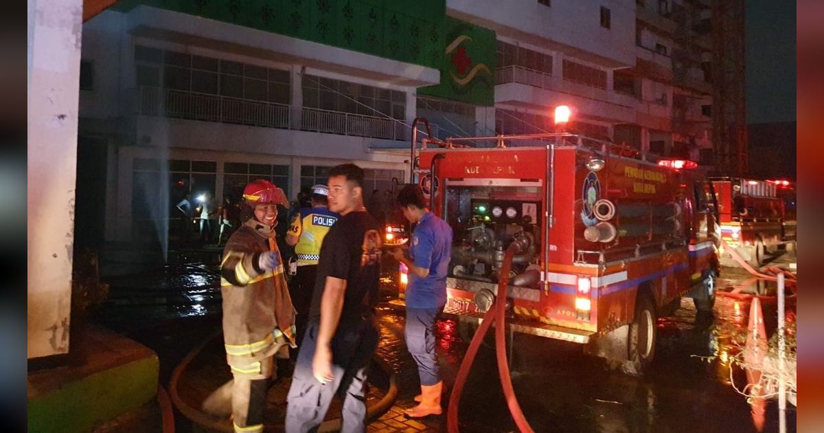 Pascagedung Terbakar, 10 Pasien RS Citra Arafiq Dilarikan ke RS Lain Karena Kondisi Gawat Darurat