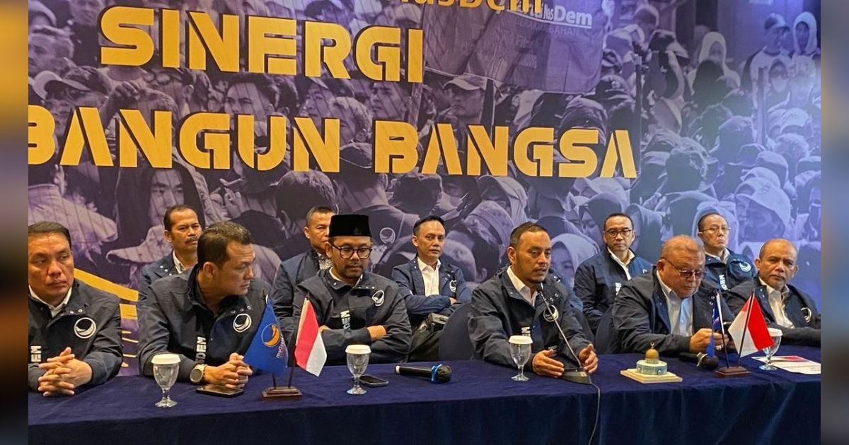 NasDem Tidak Usulkan Cawagub Pendamping Anies, Ingin Jadi Mediator PKS dan PKB