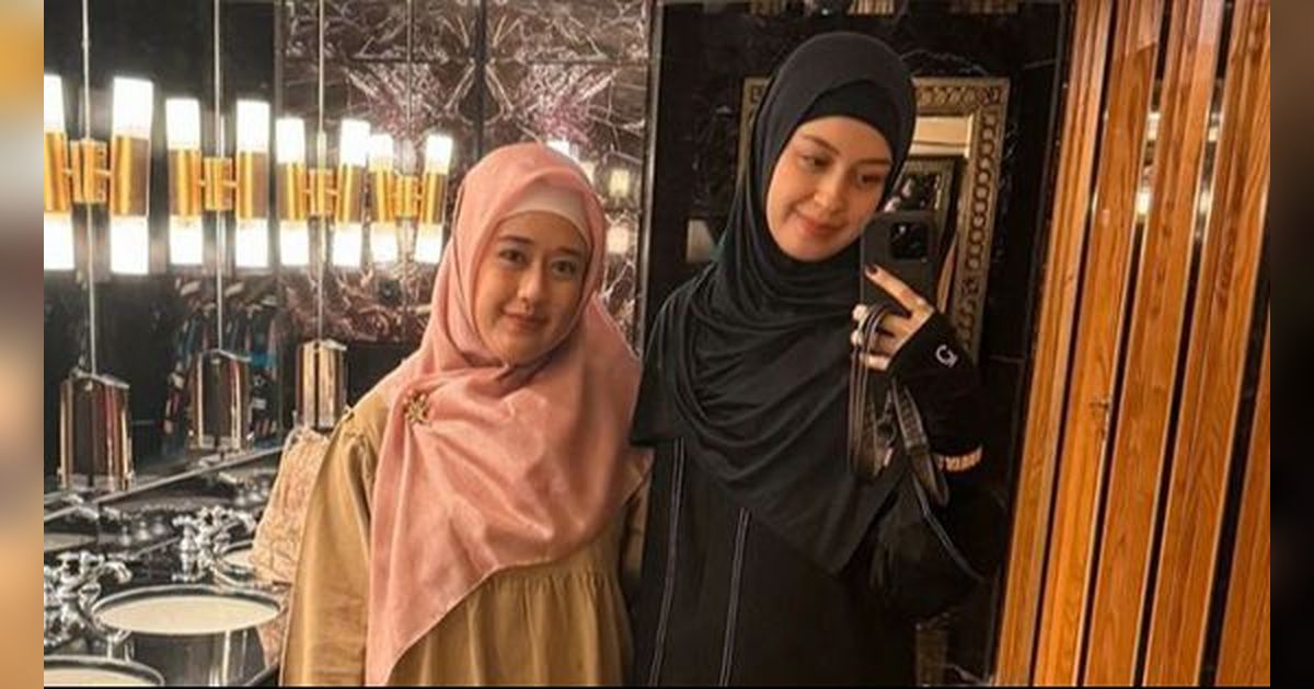 Potret Kimberly Ryder Ikut Kajian Bareng Sahabat Artis, Penampilan Berhijab Bikin Pangling