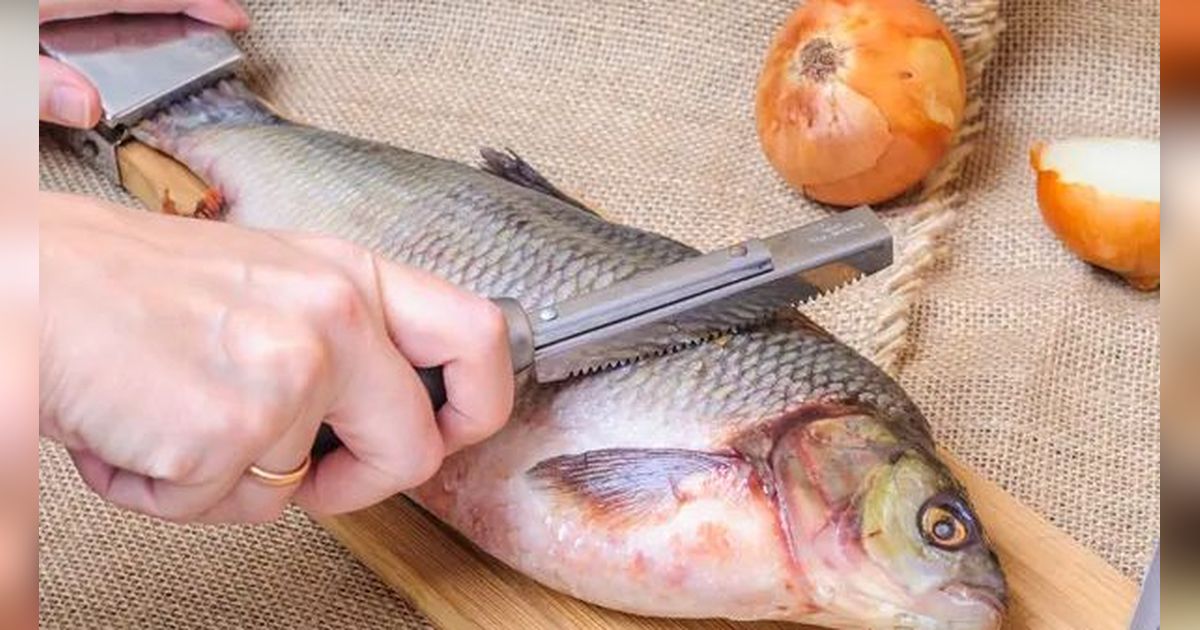 Membersihkan Sisik Ikan Dengan Cepat Tanpa Pisau? Begini Triknya