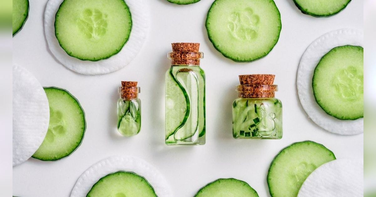 Dari Toner hingga Masker, Intip 4 Resep Racikan Mentimun untuk Skincare Alami yang Gampang banget Dibuat