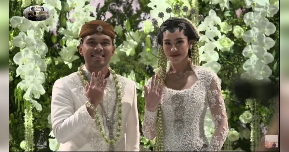 10 Potret Akad Nikah Thariq Halilintar & Aaliyah Massaid dengan Adat Jawa, Super Mewah!