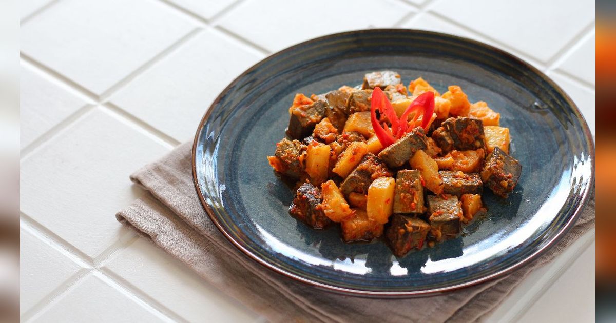 Resep Sambal Goreng Ati Sapi Santan yang Gurih, Bikin Ketagihan