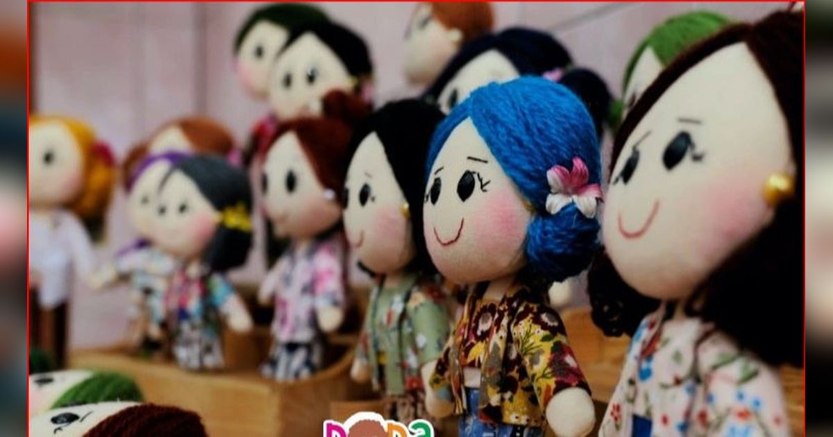 Kisah Inspiratif Santi, Pembuat Boneka Berkebaya untuk Lestarikan Budaya Nusantara