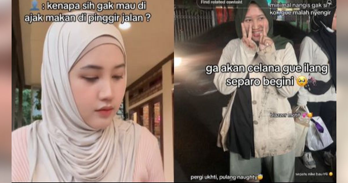 Wanita Ini Ceritakan Alasan Enggan Makan di Pinggir Jalan, Pernah Nyemplung Got Hingga Trauma