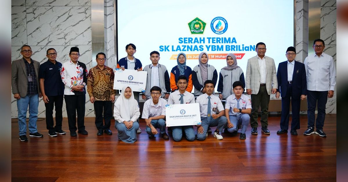 YBM BRILiaN Terima SK Izin Operasional Lembaga Amil Zakat Nasional dari Kemenag