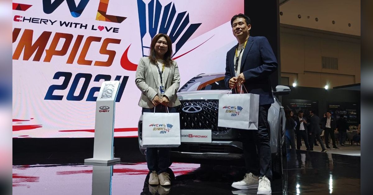 Di GIIAS 2024, Alan-Susi membawa semangat Olimpiade bersama Komunitas Chery.