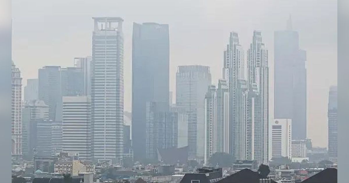 Duh, Kualitas Udara Jakarta Terburuk Kedua Dunia di Akhir Pekan Ini