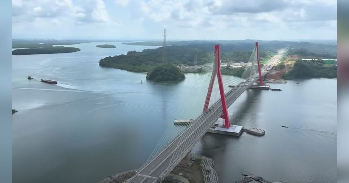 Telan Biaya Rp 1,43 Triliun, Ini Fakta Jembatan Pulau Balang Kaltim yang Jadi Infrastruktur Pendukung IKN