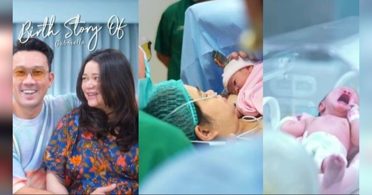 Detik-Detik Kelahiran Putri Kecil Denny Sumargo dan Olivia Allah, Penuh Haru