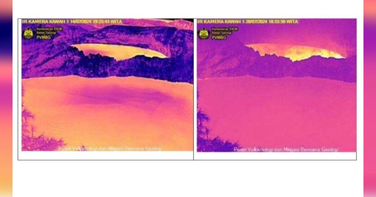 Gunung Kelimutu di Ende Bertatus Waspada Dampak Temperatur Kawah Meningkat, Ini Imbauan untuk Pengunjung