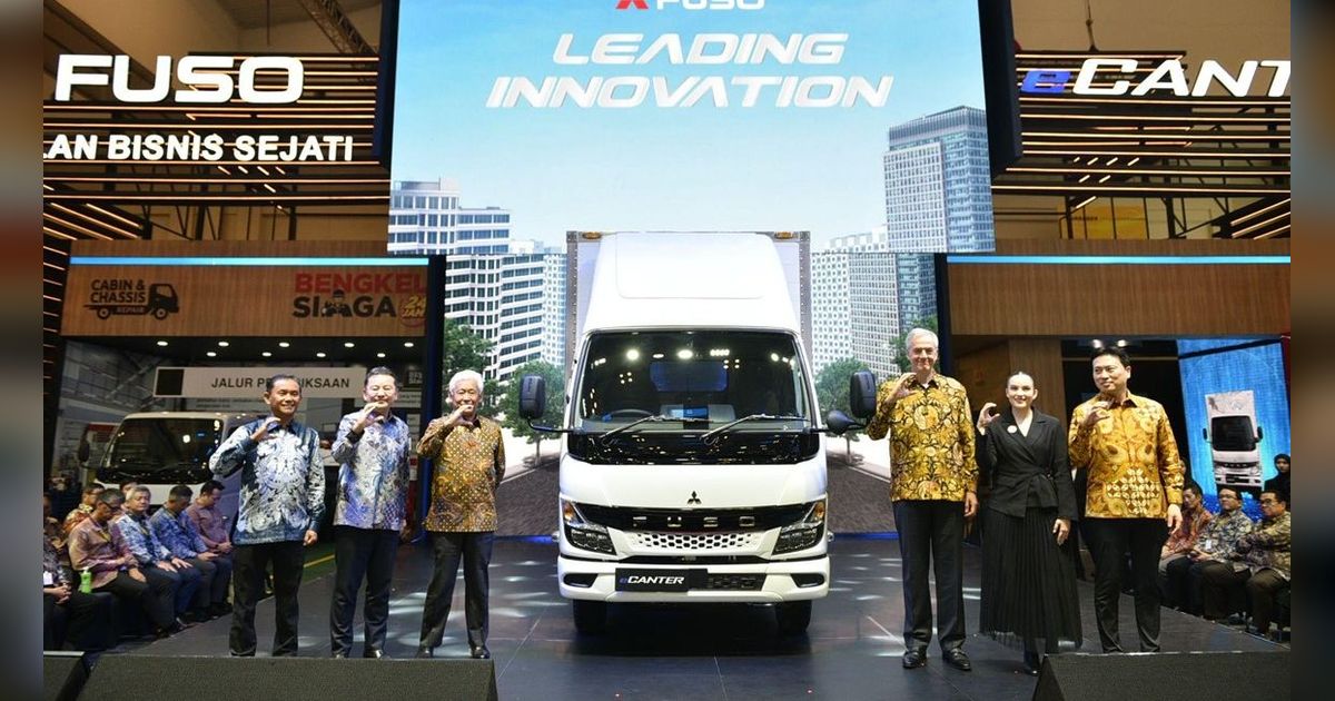 Mitsubishi FUSO Luncurkan eCanter di GIIAS 2024, Truk Listrik Pertama yang Dijual Indonesia