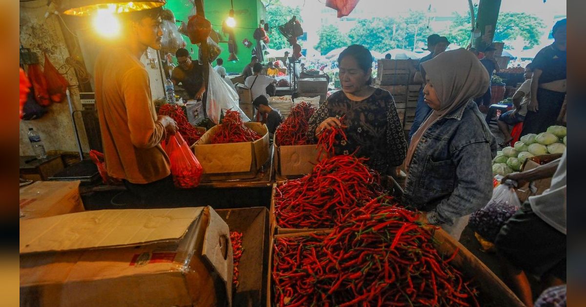 Harga Pangan Terus Naik, Cabai Rawit Merah Tembus Rp70.000 per Kg