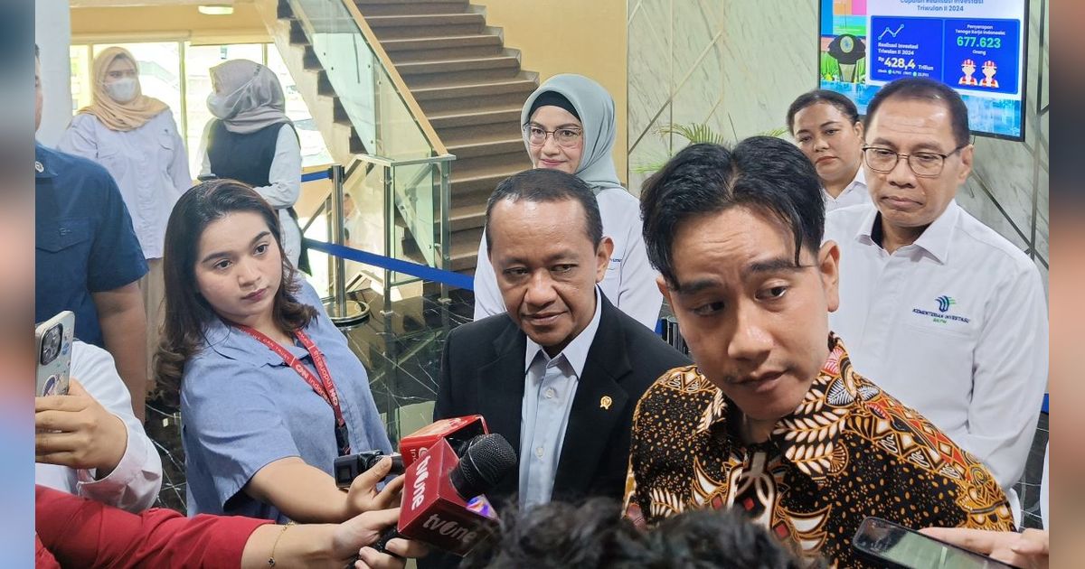 Gibran Tiba-Tiba Sambangi Kantor Menteri Bahlil, Bahas Apa?