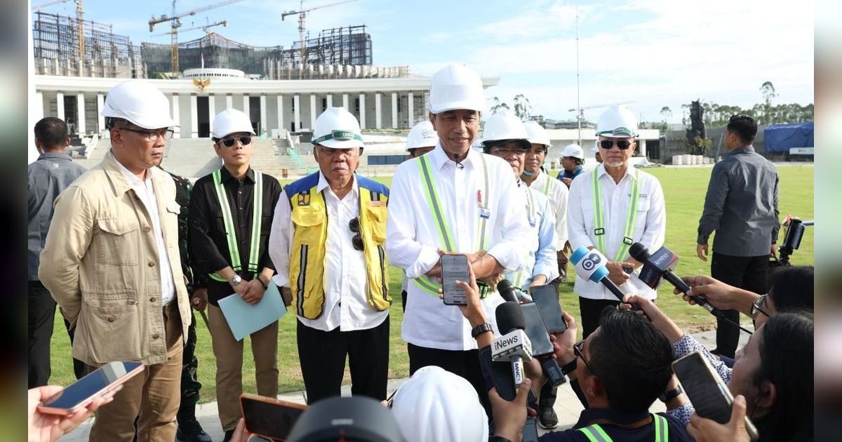 Hari Kedua Berkantor di IKN, Jokowi Bakal Rapat Bahas Keamanan