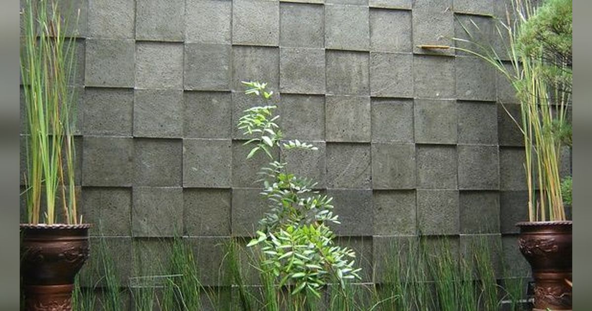 7 Inspirasi Tembok Taman Minimalis yang Cocok untuk Rumah Idamanmu