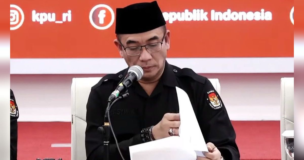 Breaking News! DKPP Pecat Ketua KPU Hasyim Asy'ari Karena Kasus Asusila