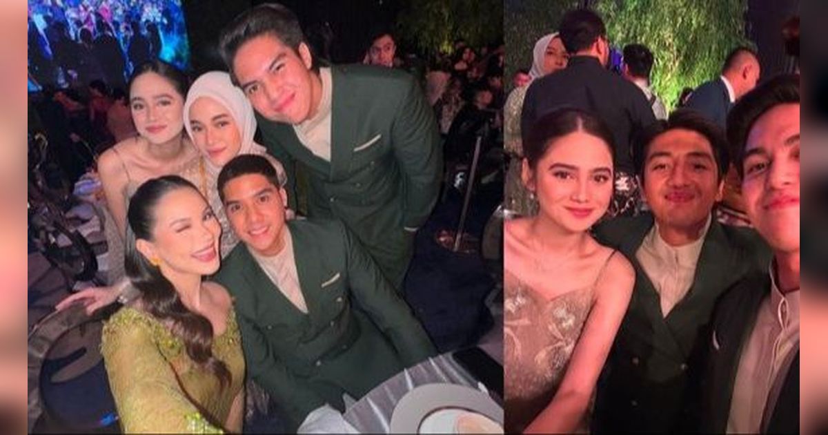 8 Potret Outfit Couple ke Kondangan Kece ala Artis, Mulai dari El Rumi-Syifa Hadju Sampai Al Ghazali-Alyssa Daguise