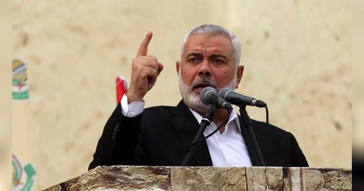 Profil Ismail Haniyeh, Pemimpin Hamas yang Dibunuh Israel, Pernah Keluar Masuk Penjara & Beberapa Kali Lolos dari Percobaan Pembunuhan