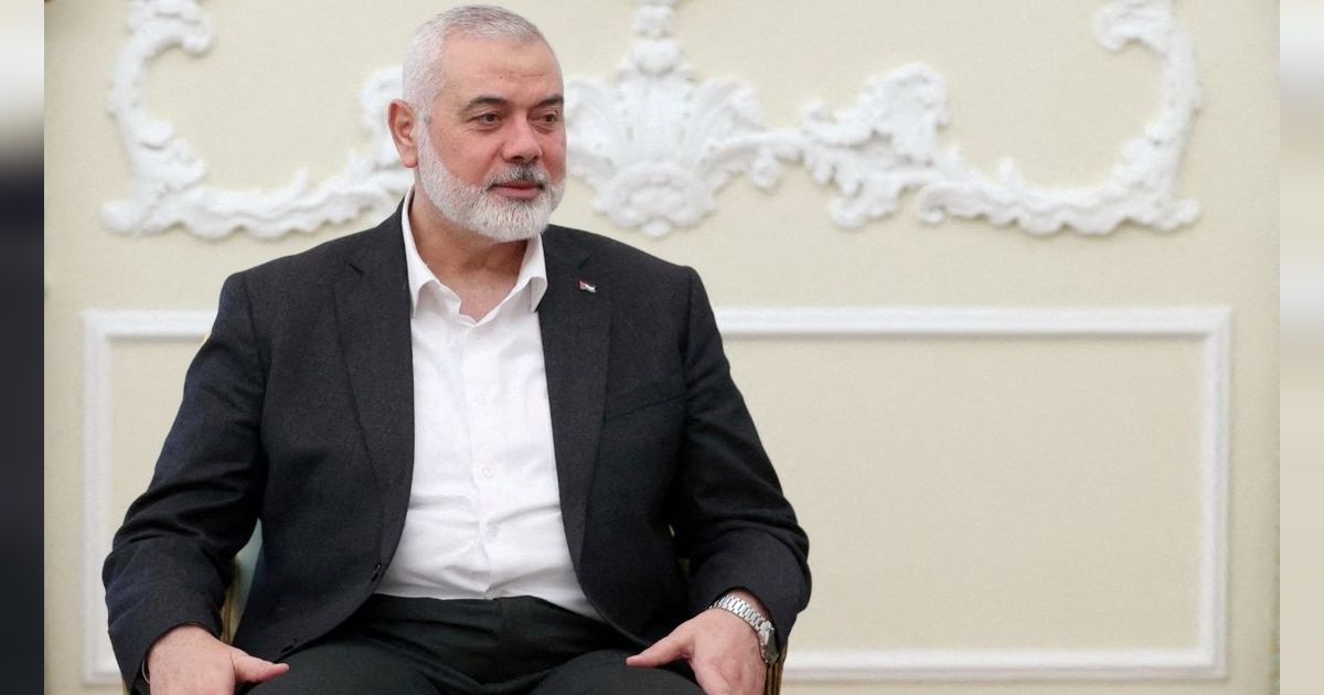 Sosok Ismael Haniyeh Pemimpin Hamas Palestina Dibunuh Israel di Iran, Lahir di Pengungsian Jadi Musuh Besar Zionis