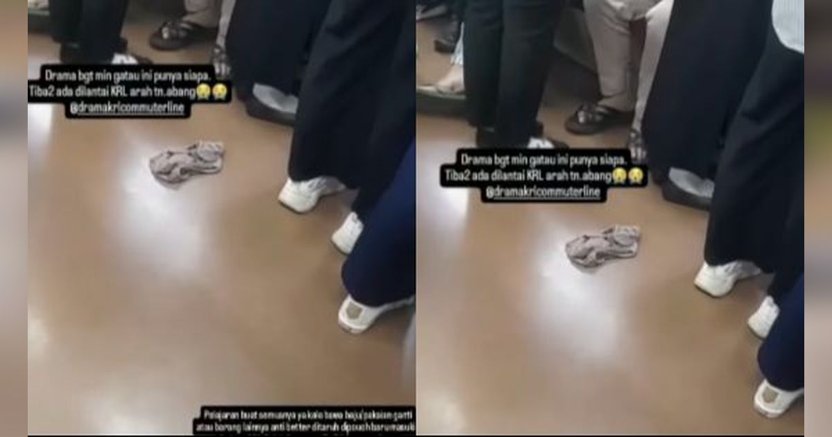 Diduga Punya Penumpang, Benda Kecil yang Tertinggal di Gerbong KRL Ini Bikin Heboh